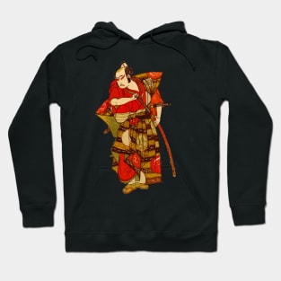 Japan Samurai Illustration Hoodie